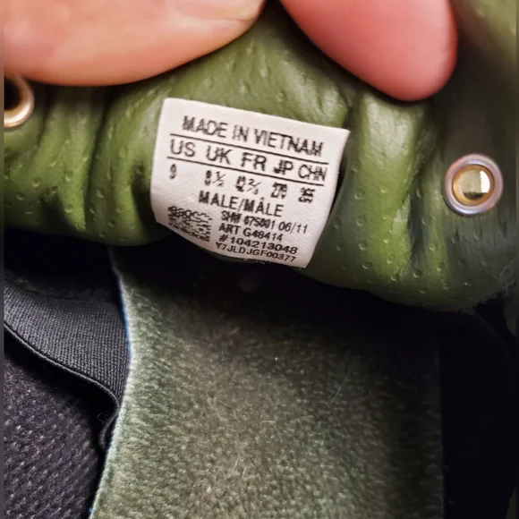 Adidas Men's Inmotile Skateboarding Olive / Orange Miami Hurricanes Sneakers - Picture 8 of 11